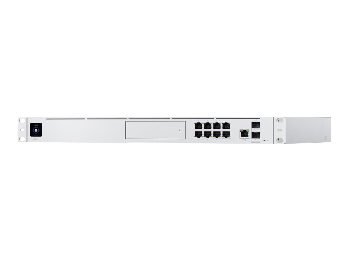 Switch Ubiquiti UniFi Dream Machine PRO, 1.7 GHz quad-core processor, 802.1X (RADIUS), Dual WAN Ports, One 10G SFP+ LAN Port, 3.5