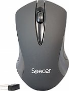 MOUSE  Spacer, PC sau NB, wireless, 2.4GHz, optic, 1000 dpi, butoane/scroll 3/1, , negru, 