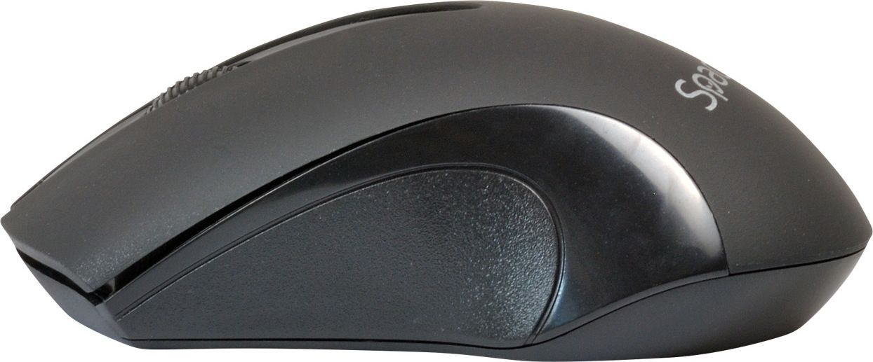 MOUSE  Spacer, PC sau NB, wireless, 2.4GHz, optic, 1000 dpi, butoane/scroll 3/1, , negru, 