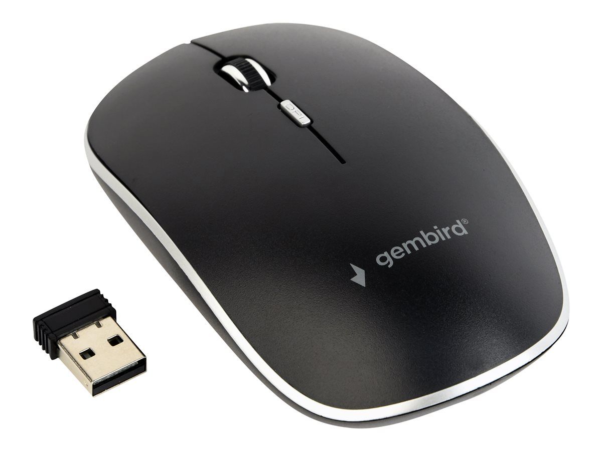 GEMBIRD MUSW-4B-01 Wireless optical mouse MUSW-4B-01 1600 DPI nano USB black_3