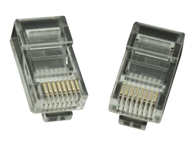 MUFA RJ-45 GEMBIRD pt. cablu UTP, Cat5e, RJ-45 (T), plastic, 100 buc, 