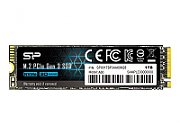 SILICONPOW SP001TBP34A60M28 Silicon Power SSD P34A60 1TB, M.2 PCIe Gen3 x4 NVMe, 2200/1600 MB/s_1