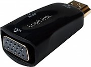 CABLU video LOGILINK, adaptor DisplayPort (T) la HDMI (T), 1m, conectori auriti, rezolutie maxima 4K UHD (3840 x 2160) la 30 Hz, negru, 