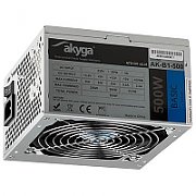 AKY AK-B1-500E Akyga Basic ATX Power Supply 500W AK-B1-500E Fan12cm P4 3xSATA_3