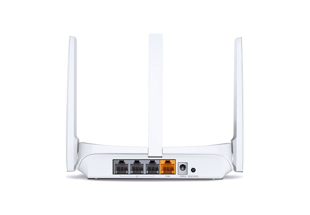 Router Wireless Mercusys N 300 Mbps, MW305R; Standarde Wireless: IEEE 802.11n, IEEE 802.11g, IEEE 802.11b; Frecvență: 2.4 - 2.4835GHz; 3x Porturi LAN 10/100Mbps, 1x Port WAN 10/100Mbps; 3x 5dBi Antene Omnidirecţionale Nedetașabile; Putere de Transmisie: <20dBm; Alimentare externă: 5VDC/0.6A;_3