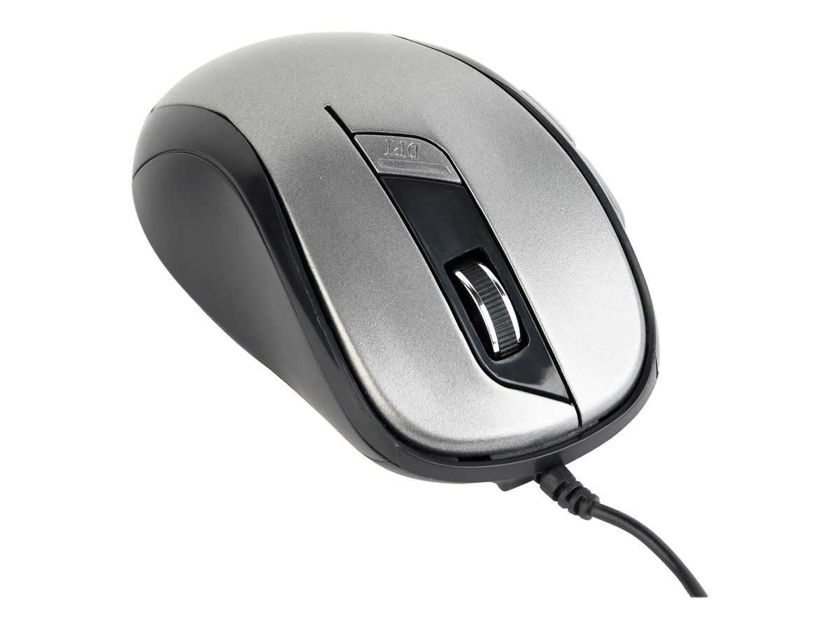 GEMBIRD MUS-6B-01-BG Gembird optical mouse MUS-6B-01-BG 1600 DPI USB Black spacegrey_2