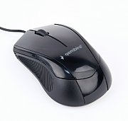 MOUSE GEMBIRD, PC sau NB, cu fir, USB, optic, 1000 dpi, butoane/scroll 3/1, , negru, 