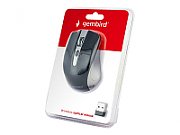 MOUSE GEMBIRD, PC sau NB, wireless, 2.4GHz, optic, 1600 dpi, butoane/scroll 4/1, , negru / gri, 