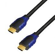 CABLU video LOGILINK, HDMI (T) la HDMI (T), 7.5m, conectori auriti, rezolutie maxima 4K DCI (4096 x 2160) la 60 Hz, ver. 2.0b, w. ethernet, negru, 