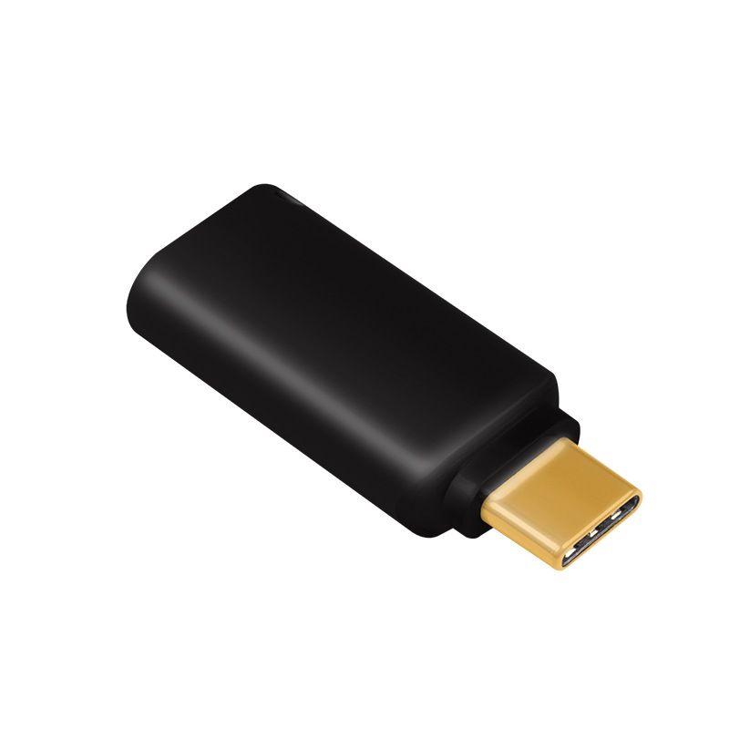 ADAPTOR audio LOGILINK USB-C la 3.5 mm jack (M), black, 