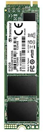 TRANSCEND TS512GMTE220S Transcend SSD 220S 512GB 3D NAND Flash PCIe Gen3 x4 M.2 2280, R/W 3300/2100 MB/s_2