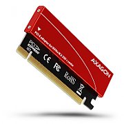 Adaptor Intern AXAGON PCEM2-S, PCI-E 3.0 16x - M.2, SSD NVMe, Suport SSD pana la 80 mm, low profile, Radiator Inclus_1