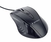 GEMBIRD MUS-4B-02 optical mouse MUS-4B-02 1200 DPI USB Black 1.35m cable length_1