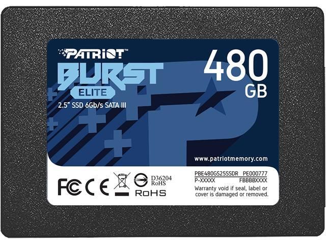 SSD Patriot Burst Elite, 480GB, SATA III_2