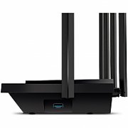 TP-LINK AX5400 Dual-Band Gigabit WI-FI6 Router, Standards: IEEE 802.11ax/ac/n/a 5 GHz, IEEE 802.11ax/n/b/g 2.4 GHz, 5 GHz: 4804 Mbps (802.11ax), 2.4 GHz: 574 Mbps (802.11ax), 6× Fixed High-Performance Antennas, 4×4 MU-MIMO, 1.5 GHz Triple-Core CPU, 1× Gigabit WAN Port, 4× Gigabit LAN Ports._3