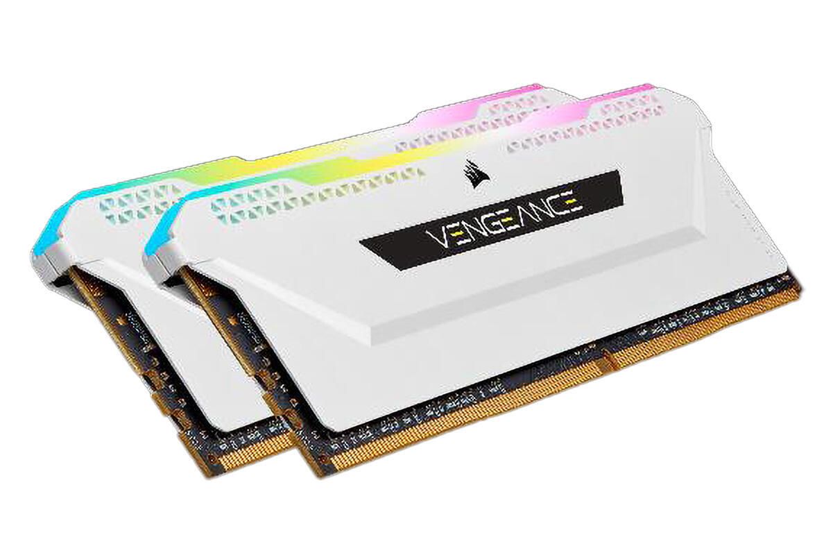 CORSAIR DDR4 16GB 2x8GB 3600Mhz DIMM CL18 VENGEANCE RGB PRO SL White 1.35V XMP 2.0_3