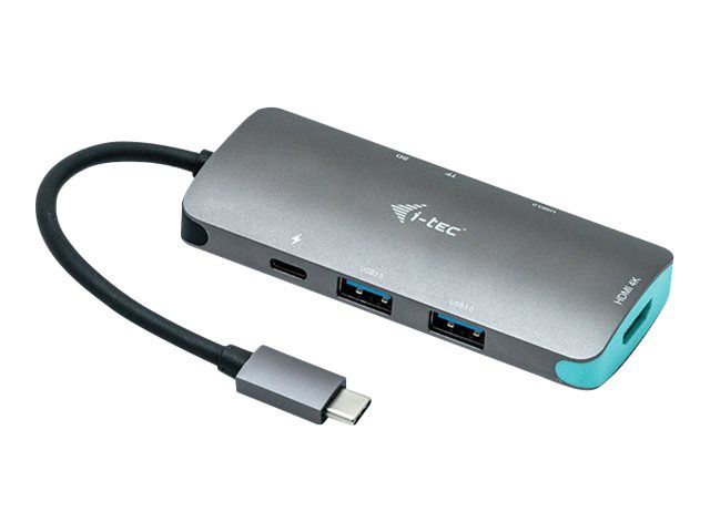 ITEC C31NANODOCKPD i-tec USB-C Metal Nano Docking Station 1x HDMI 4K Ultra HD 30Hz 3x USB 3.0 1x PD_4