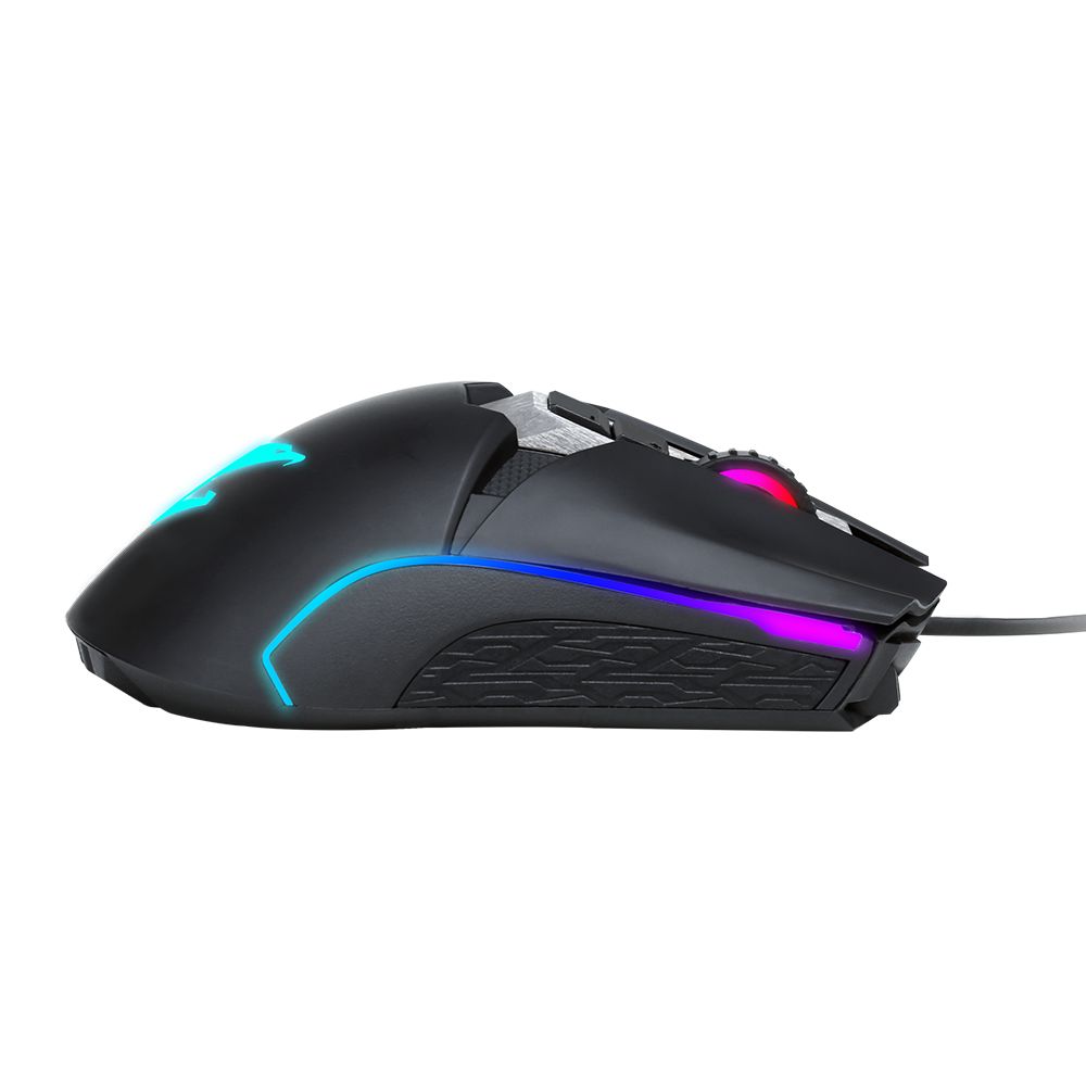 GIG GM-AORUS M5 Gigabyte Gaming Mouse AORUS M5, Black_3