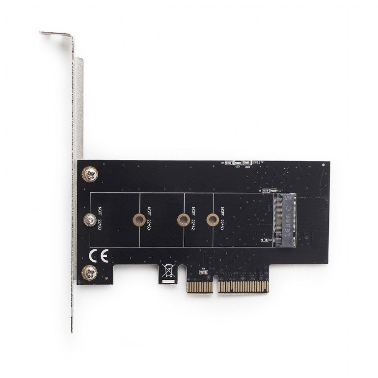 GEMBIRD PEX-M2-01 M.2 SSD adapter PCI-Express add-on card with extra low-profile bracket_4