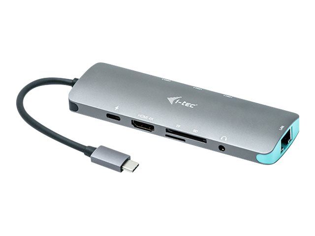 ITEC C31NANODOCKLANPD i-tec USB-C Metal Nano Docking Station 1x HDMI 4K 30Hz 1x LAN 3x USB 3.0 1x PD_4