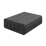 ALIMENTATOR retea 220V LOGILINK, universal, 8 x USB, maxim 8.8A, 44W, suport OCP/OVP/OTP, negru, 