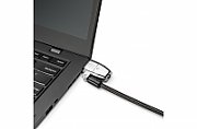 CABLU securitate KENSINGTON pt. notebook 3-in-1 slot standard / Nano / Wedge, cheie standard, conectare one-click,1.8m, cablu otel carbon, permite pivotare si rotire cablu, 