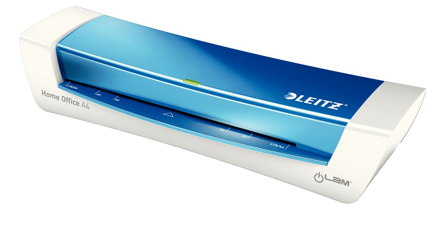 Laminator Leitz iLAM A4 Home Office, albastru, 