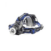 LANTERNA LED SPACER headlamp (3W COB)  high power/low power/strobe/off, battery:3 x AAA 