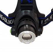 LANTERNA LED SPACER headlamp (3W COB)  high power/low power/strobe/off, battery:3 x AAA 