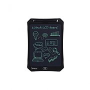 TABLETA LED SPACER pentru scris si desenat, interactiva, e-learning, 10 display, black, baterie CR2025 