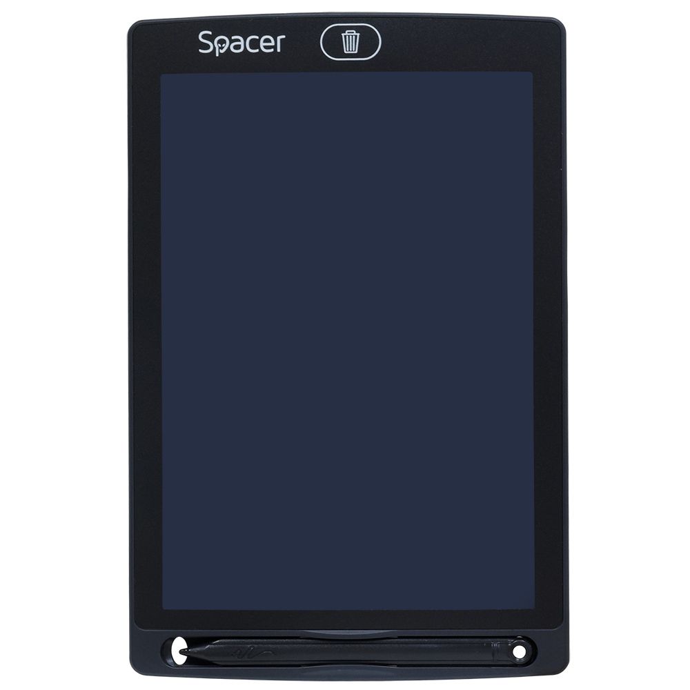 TABLETA LED SPACER pentru scris si desenat, interactiva, e-learning, 8.5 display, black, baterie CR1220 