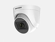 Camera supraveghere Hikvision Turbo HD turret DS-2CE76H0T-ITPF(2.4mm) (C), 5MP, rezolutie: 2560 × 1944, 5M@20fps, 4M@30fps, iluminare: 0.01 Lux@(F1.2, AGC ON), 0 Lux with IR, lentila fixa: 2.4 mm, unghi vizualizare:  horizontal FOV: 110°, vertical FOV: 81°, diagonal FOV:137°, distanta IR: 20metri_1