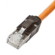 Nexans | N11A.U1F010OK | Patch cord | Cat 6a | 10G| Ecranat | 1 metru | LSZH | Portocaliu | LANmark | Ultimate_1