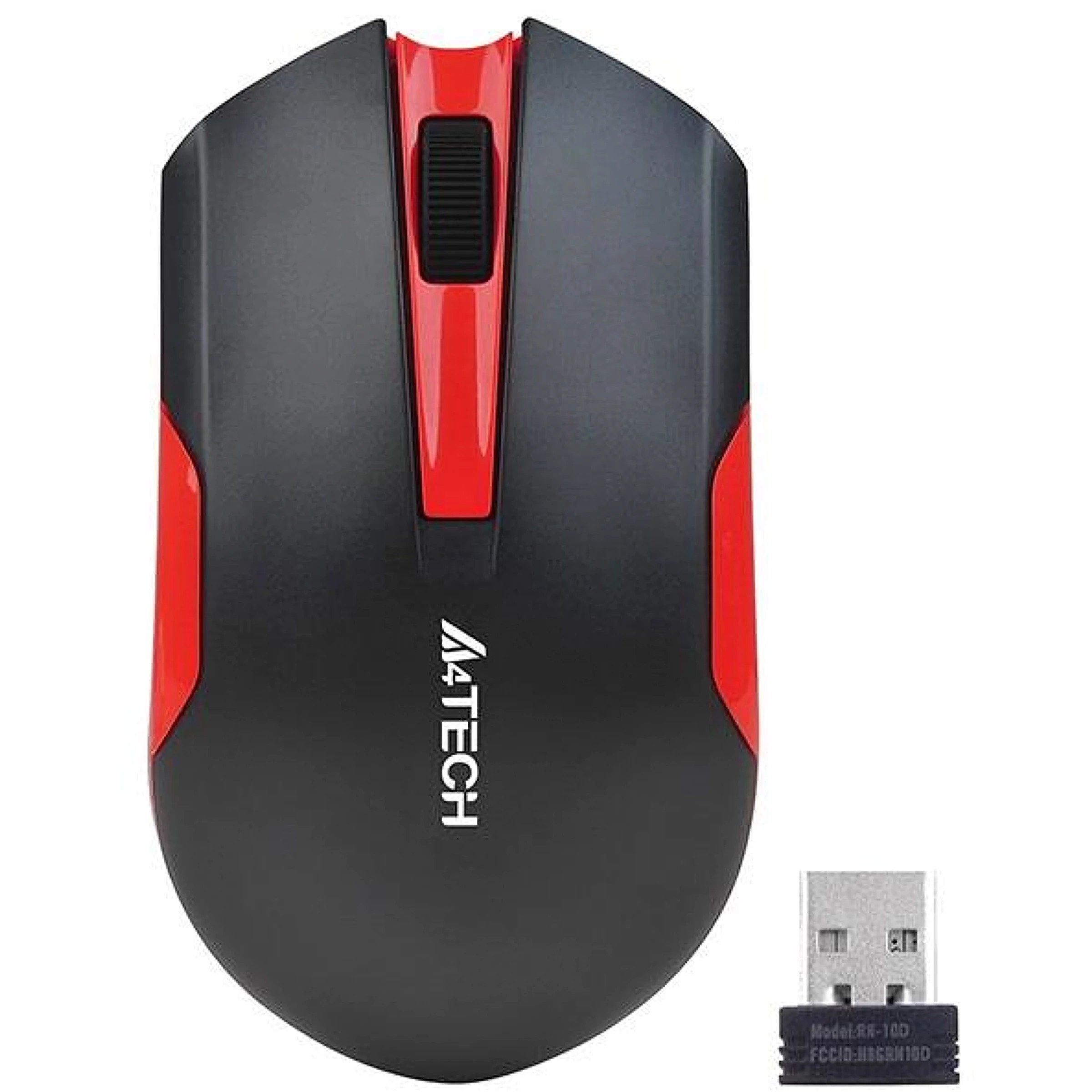 A4-TECH A4TMYS46038 Mouse A4TECH V-TRACK G3-200N-1 negru + roÈ™u WRLS_2