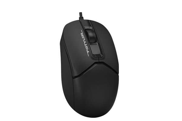 Mouse A4tech FM12 Black, cu fir, negru_2