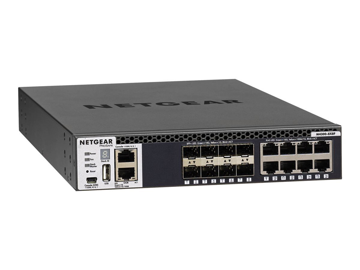 NETGEAR XSM4316S-100NES Netgear M4300-8X8F MANAGED SWITCH Stackable 8x10G and 8xSFP+ (XSM4316S)_3