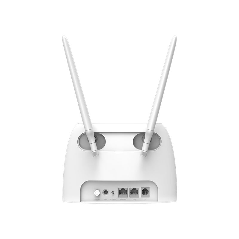 Tenda| 4G06 | Router 4G LTE | 802.11n | 300 Mbps | Porturi LAN  2 10/100 Mbit/s | Antena 2 interne si 2 externe | 1 port Tel, 1 port SIM card 2FF| Alb_2