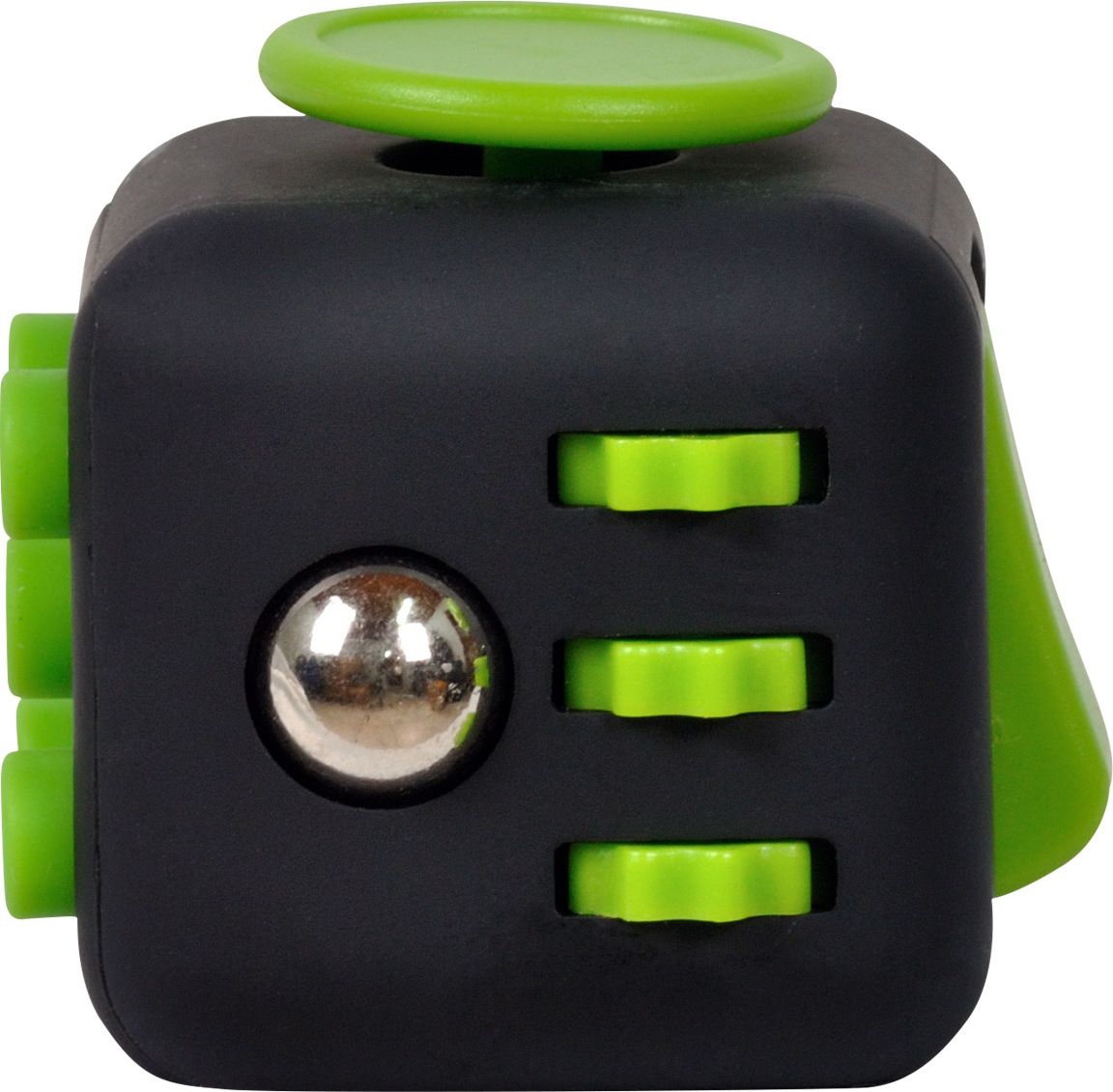 CUB ANTISTRES SPACER, FIDGET, black cu butoane green, 