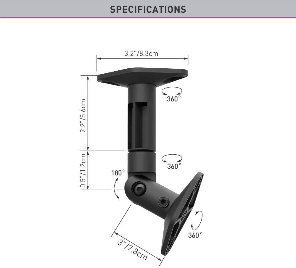 Suport Monitor de Birou Dual, Barkan E642.B, 13