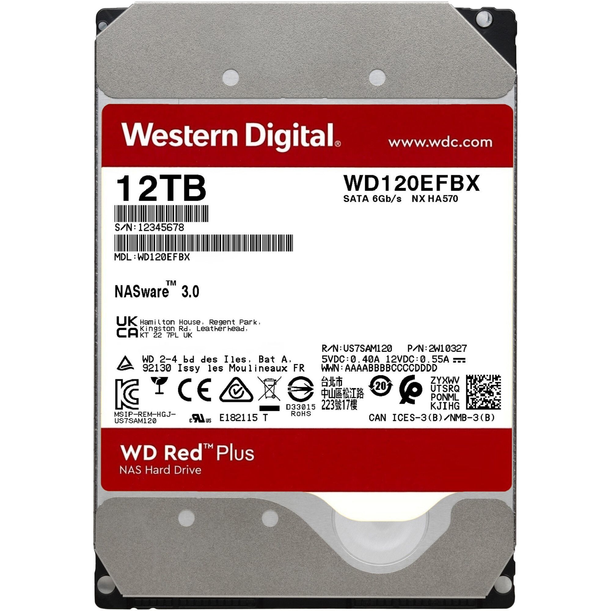 Western Digital WD Red Plus 3.5