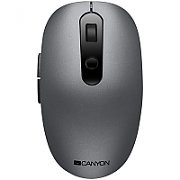 Canyon 2 in 1 Wireless optical mouse with 6 buttons, DPI 800/1000/1200/1500, 2 mode(BT/ 2.4GHz), Battery AA*1pcs, Grey, 65.4*112.25*32.3mm, 0.092kg_1