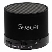 BOXA SPACER portabila bluetooth TOPPER, RMS:  3W, control volum, acumulator 520mAh, timp de functionare pana la 5 ore, distanta de functionare pana la 10m, incarcare USB, BLACK, 