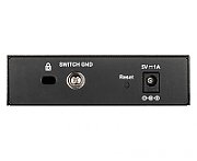 D-Link DGS-1100-05V2 network switch Managed Gigabit Ethernet (10/100/1000) Black_3