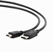 CABLU video SPACER, adaptor DisplayPort (T) la HDMI (T),4K, 3m, negru, 