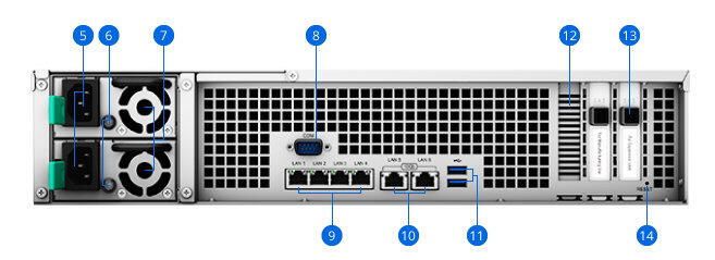 Synology NAS Flash Station FS3600 (24 Bay) 2U_2