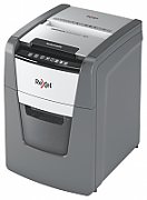 Distrugator automat documente Rexel OPTIMUM  90X ,  90 coli, P4, cross-cut (tip confeti), cos  34 litri, negru-gri, 