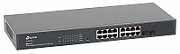 Switch TP-Link TL-SG2218, 16 porturi Gigabit, 2 Gigabit SFP, Fanless, Switching Capacity: 36 Gbps, Packet Forwarding Rate: 26.8 Mpps, Rack Mountable._1