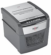 Distrugator automat documente Rexel OPTIMUM  45X ,  45 coli, P4, cross-cut (tip confeti), cos  20 litri, negru-gri, 