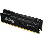 Kingston DRAM 16GB 3200MHz DDR4 CL16 DIMM (Kit of 2) FURY Beast Black EAN: 740617319903, 