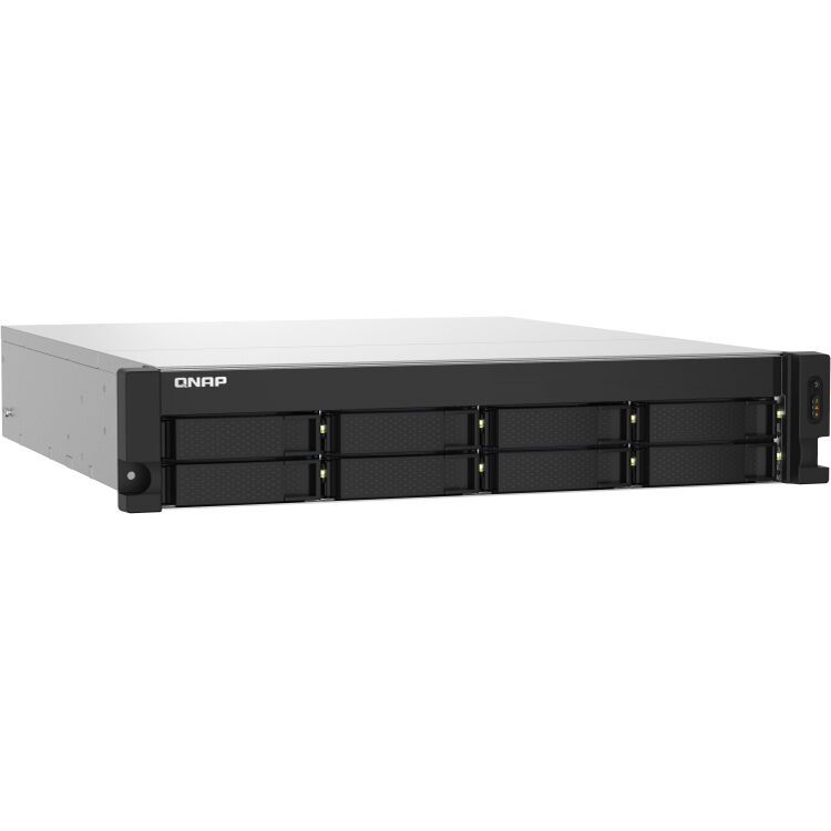 QNAP TS-832PXU NAS Rack (2U) Ethernet LAN Aluminium, Black AL324_2